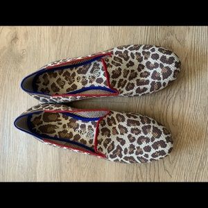 Rothy’s The Loafer size 9 color Mocha Spot gently used pristine condition